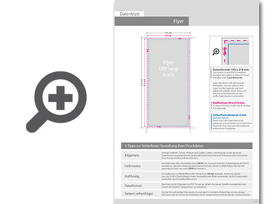 Product Bild neonflyer_rot_din_lang_(9_9_cm_x_21_0_cm)